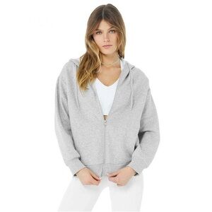 Alo Yoga Hype Full Zip women’s hooded sweatshirt